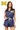 Licensed Sample Michigan Mascot Pocket Jersey Drawstring Romper