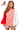 Licensed Sample Alabama Crimson, Pink, & White Colorblock Tonal Rhinestone Mascot Sweatshirt