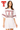 Licensed Sample Texas Tech Gingham Words Jersey Tee Dress