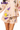 Purple and Yellow Striped Sparkle Gameday Icon Cotton Short
