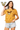 Licensed Sample Vanderbilt Mascot Scattered Jewel & Feather Knit Top