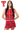 Licensed Texas Tech Knit In Rhinestone Button Up Knit Tank