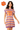Licensed Sample Clemson Zig Zag Mascot Knit Short Sleeve Dress