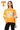 Licensed Sample Tennessee Oversized Gingham Jersey Tee