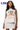 Licensed LSU Grey & White Striped Sequin Football Knit Tank