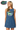 Licensed Florida Scattered Jewel Denim Sequin Mascot Tank Dress