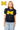 Licensed Sample Michigan Mascot Scattered Jewel & Feather Knit Top