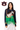 Licensed Sample Auburn Colorblock Sequin Football & Field Goal Feather Bottom Sweater