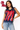 Licensed Sample Ole Miss Mascot Feather Trim Tank