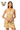 Licensed Sample Vanderbilt Tonal Rhinestone Mascot Vest & Skirt Set
