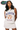 Licensed Florida Grey & White Striped Sequin Football Knit Tank