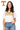 Licensed Tennessee White Oversized Patterned Letters Tee