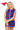 Licensed SMU Knit In Rhinestone Button Up Knit Tank