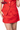 Licensed Arkansas Tonal Rhinestone Scattered Abbreviation Skirt
