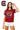 Licensed South Carolina Mascot Scattered Jewel Feather Short Sleeve Sweater