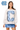 Licensed Sample UNC Oversized Printed Mascot Letter Sweatshirt