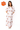 Licensed Sample Clemson White Cotton Scattered Mascot Button Up Maxi Dress