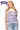 Licensed TCU Mascot Striped Knit Tank