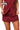 Licensed Miss State Tonal Rhinestone Scattered Abbreviation Skirt