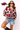 Licensed Arkansas Knit In Mascot Rhinestone Cardigan