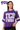 Licensed Sample TCU Oversized Gingham Jersey Tee
