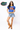 Licensed Royal & Orange Poof Sleeve 'Florida Gators' Short Sleeve Top