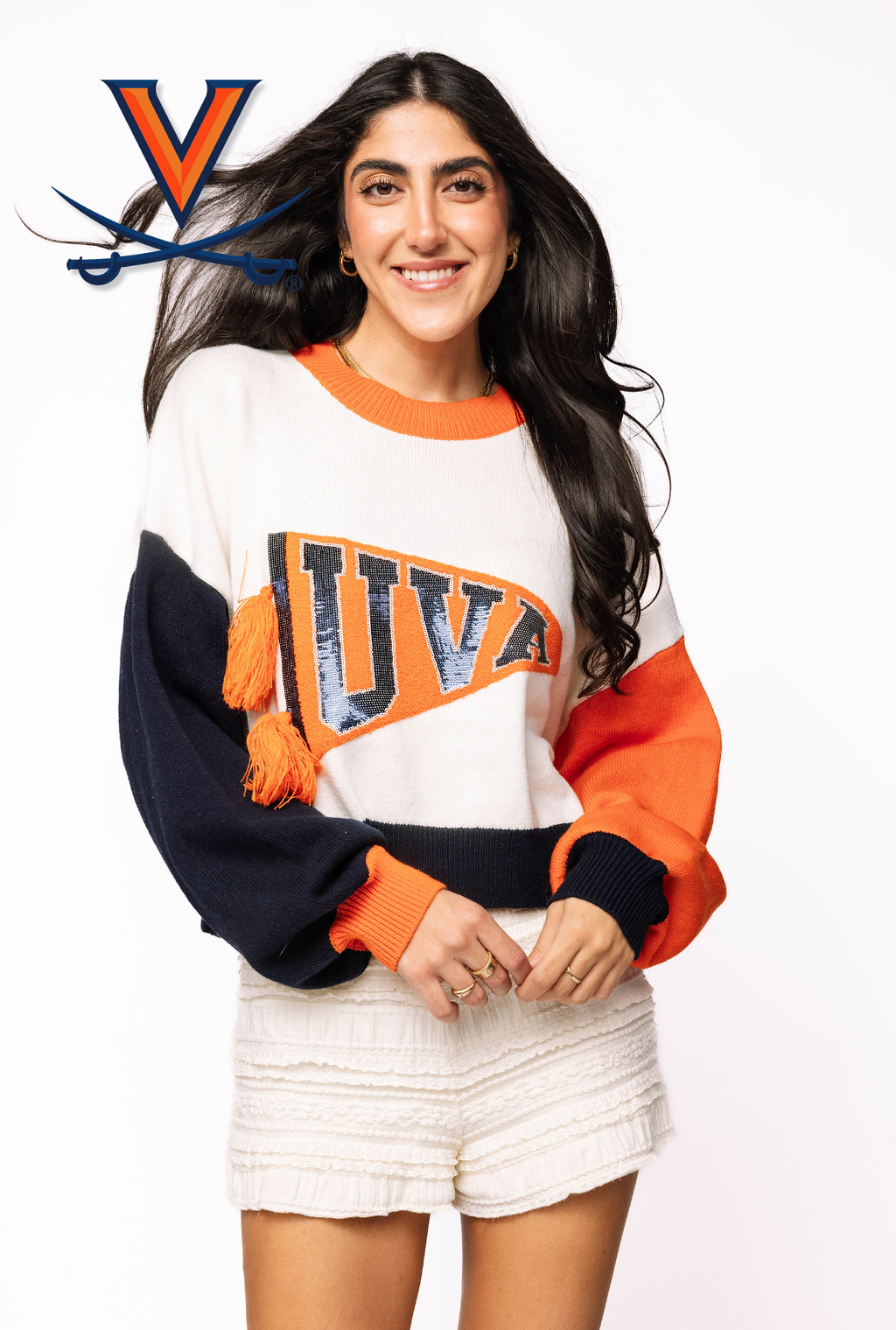 Licensed Sample - Virginia Pennant Sweater