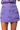 Licensed LSU Tonal Rhinestone Scattered Abbreviation Skirt