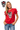 Licensed NC State Mascot Scattered Jewel Feather Short Sleeve Sweater