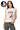 Licensed Sample FSU Grey & White Striped Sequin Football Knit Tank