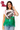Licensed Sample Ole Miss Colorblock Sequin Football & Field Goal Feather Bottom Tank