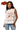 Licensed Sample Oklahoma State Grey & White Striped Sequin Football Knit Tank