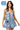 Licensed Sample UNC Zig Zag Sparkle Gameday Icon Tie Tank & Short Set