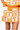 Licensed- Orange & White Tennessee Checkered Skirt