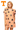 Licensed Sample Tennessee Striped Scattered Mascot Tie Back V Neck Dress