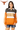 Licensed Sample UT Colorblock Words Collar Sweatshirt