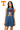Licensed Tennessee Scattered Jewel Denim Sequin Mascot Tank Dress