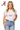 Licensed Bama Multi Rhinestone Scattered Logo Tee