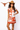 Licensed- Burnt Orange & White UT Icon Cardigan Tank Dress