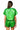 Sample Emerald Green Full Sequin Active Tee & Skort Set