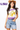 Licensed-Purple & Gold 'LSU Tigers' Striped Short Sleeve Top