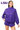 Licensed LSU Tonal Rhinestone Scattered Abbreviation Sweatshirt