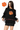 Licensed Sample - Clemson Fringe Bead LS Sweater