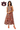 Licensed Sample Auburn Striped Sparkle Gameday Icon Maxi Tank Dress