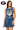 Licensed Sample UGA Scattered Jewel Denim Tank Dress