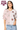 Licensed Texas A&M Mascot Polka Dot Colorblock Button Up Top