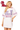 Licensed Sample Ole Miss Gingham Words Jersey Tee Dress