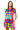 Sample Jockey Silks Button Up Short Sleeve Dress