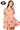 Licensed Sample UGA Striped Scattered Mascot V Neck Tie Back Dress