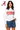 Licensed Sample Alabama White Polka Dot Pattern 'TIDE' Mock Neck Sweatshirt